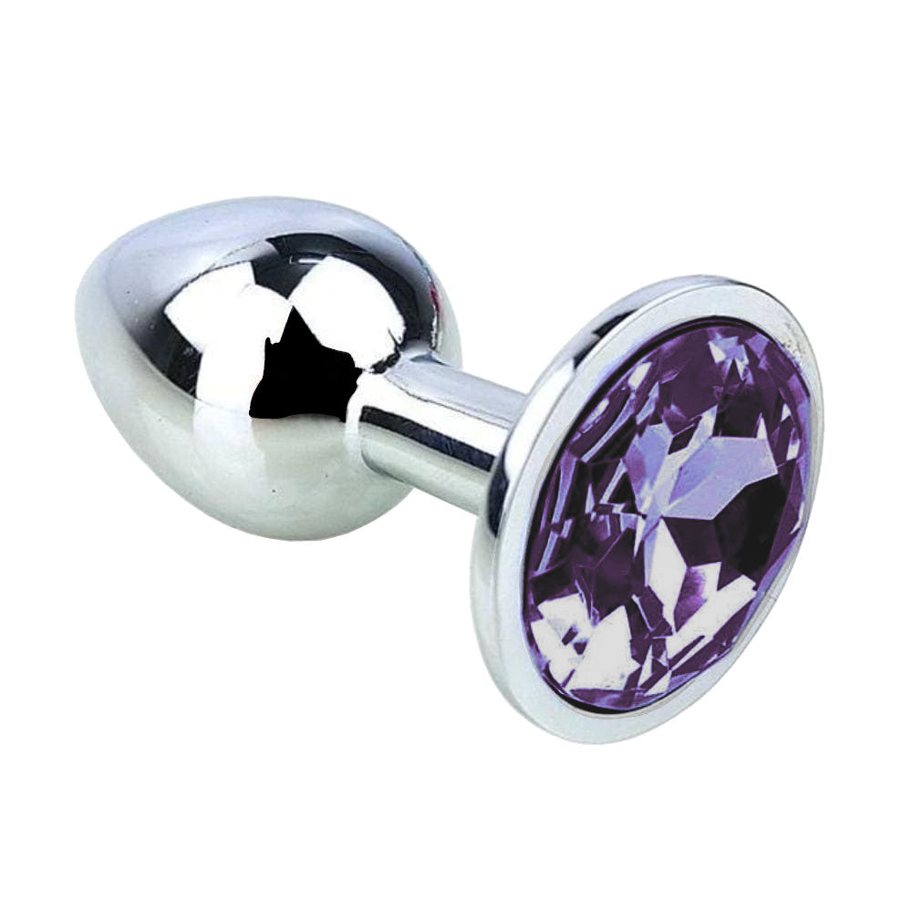 Steel Tear-Drop Jeweled Gemstone Kit (3 Piece) Loveplugs Anal Plug Product Available For Purchase Image 15