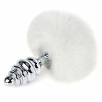 Imagine slipping into your silicone, large, white bunny plug. The ears, tail, and bunny plug draw attention as you complete your look.