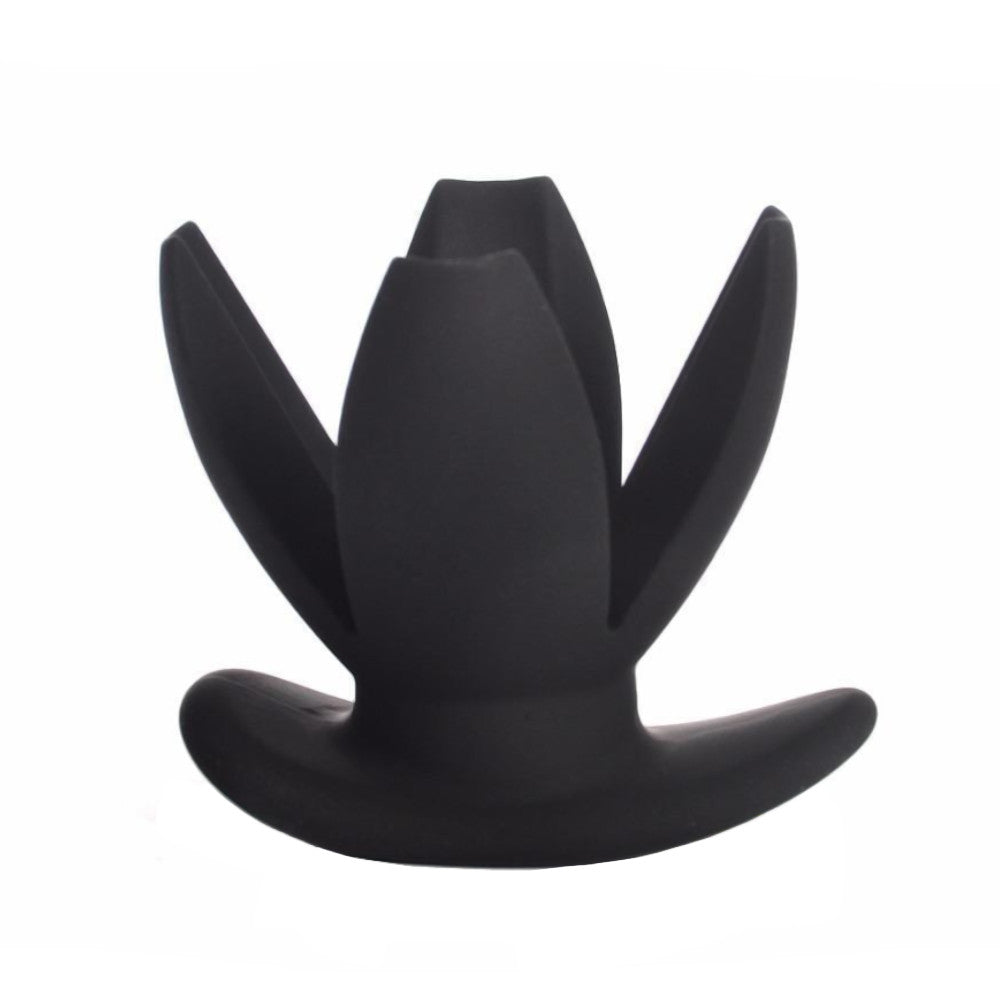 Expand your play with this big, huge, open butt tunnel. The extra 3-inch flaps allow for enema play and sex toy insertion.