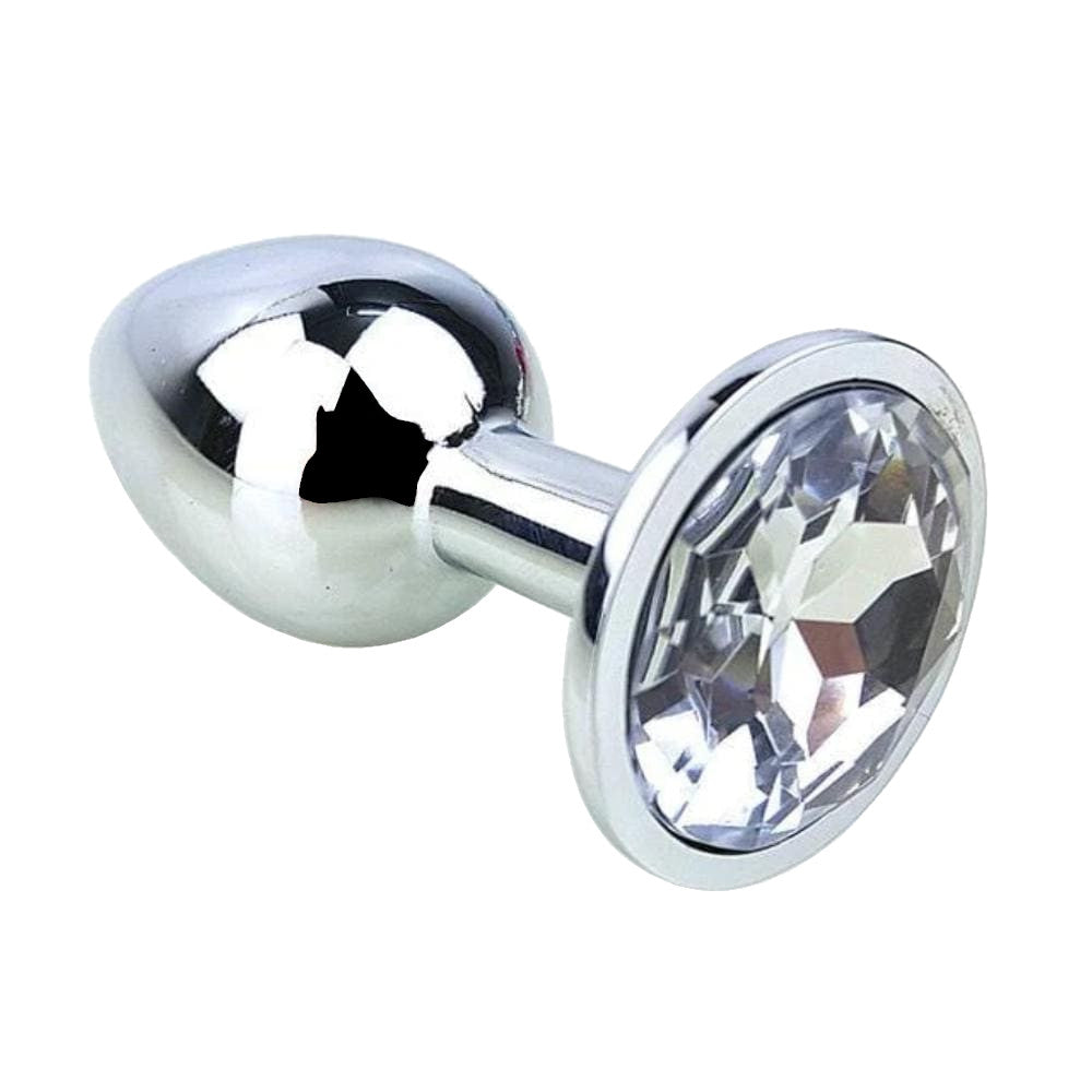 Steel Tear-Drop Jeweled Gemstone Kit (3 Piece) Loveplugs Anal Plug Product Available For Purchase Image 11