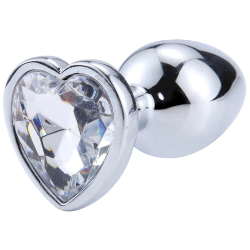 Steel Princess Heart Plug Loveplugs Anal Plug Product Available For Purchase Image 1
