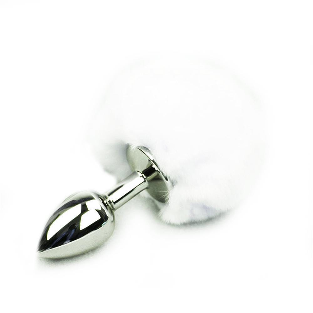 Stainless Bunny Anal Tail  Love Plugs