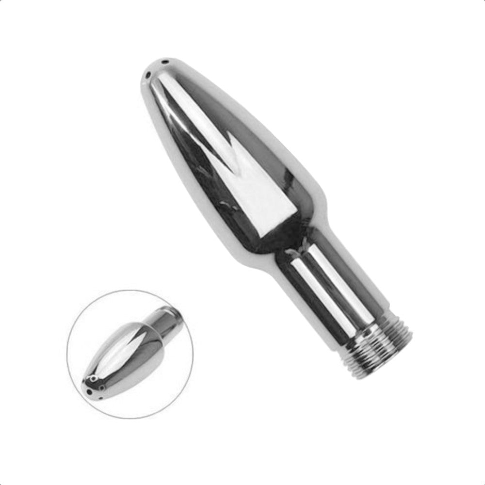 Steel Shower Enema Attachment Love Plugs Steel Shower Enema Attachment Love Plugs