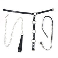 Kinky Anal Hook with Collar and Leash Loveplugs Anal Plug Product Available For Purchase Image 20