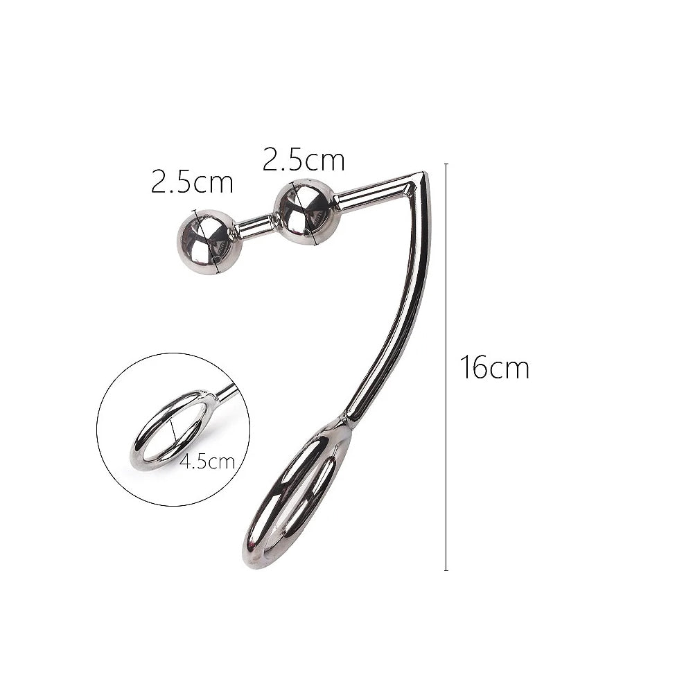 Two Ball Sexual Suspension Anal Hook Loveplugs Anal Plug Product Available For Purchase Image 6