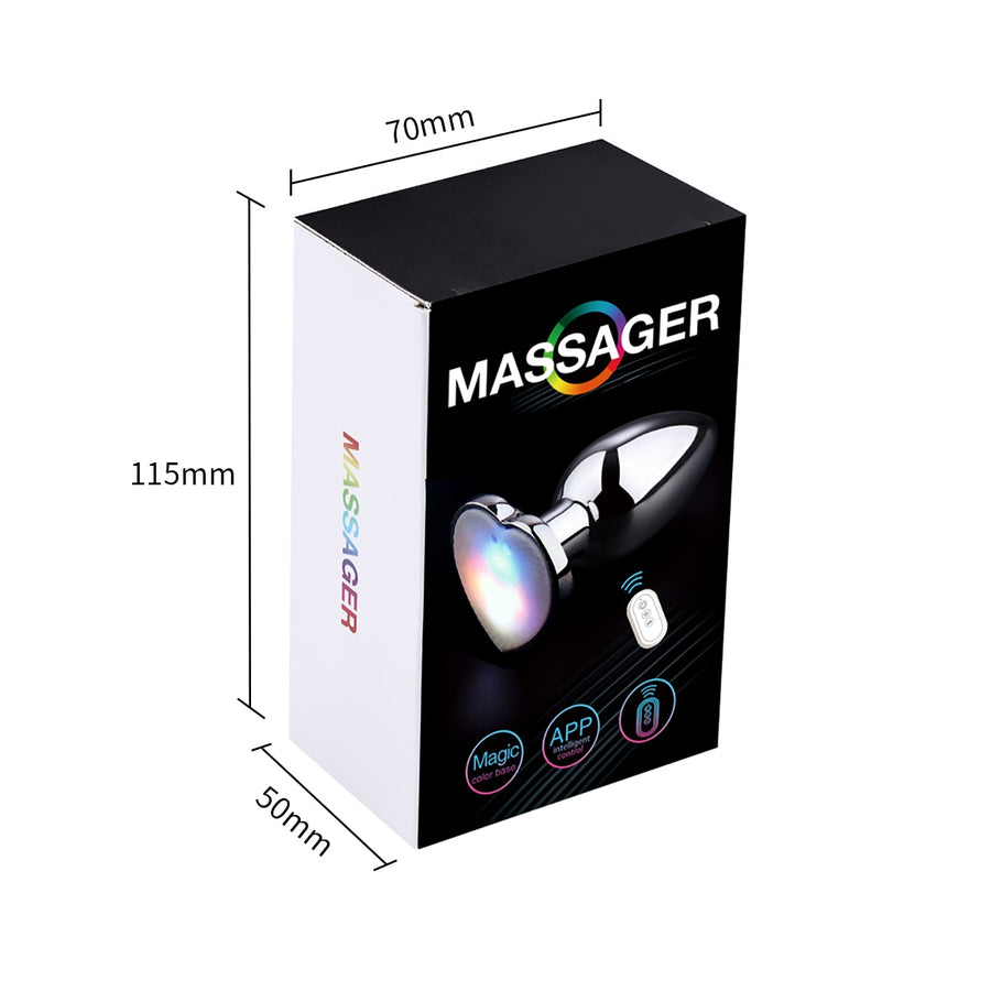 Loveplugs offers a 36. USB rechargeable stainless steel butt plug with a remote control. The vibrator plug adds extra stimulation.