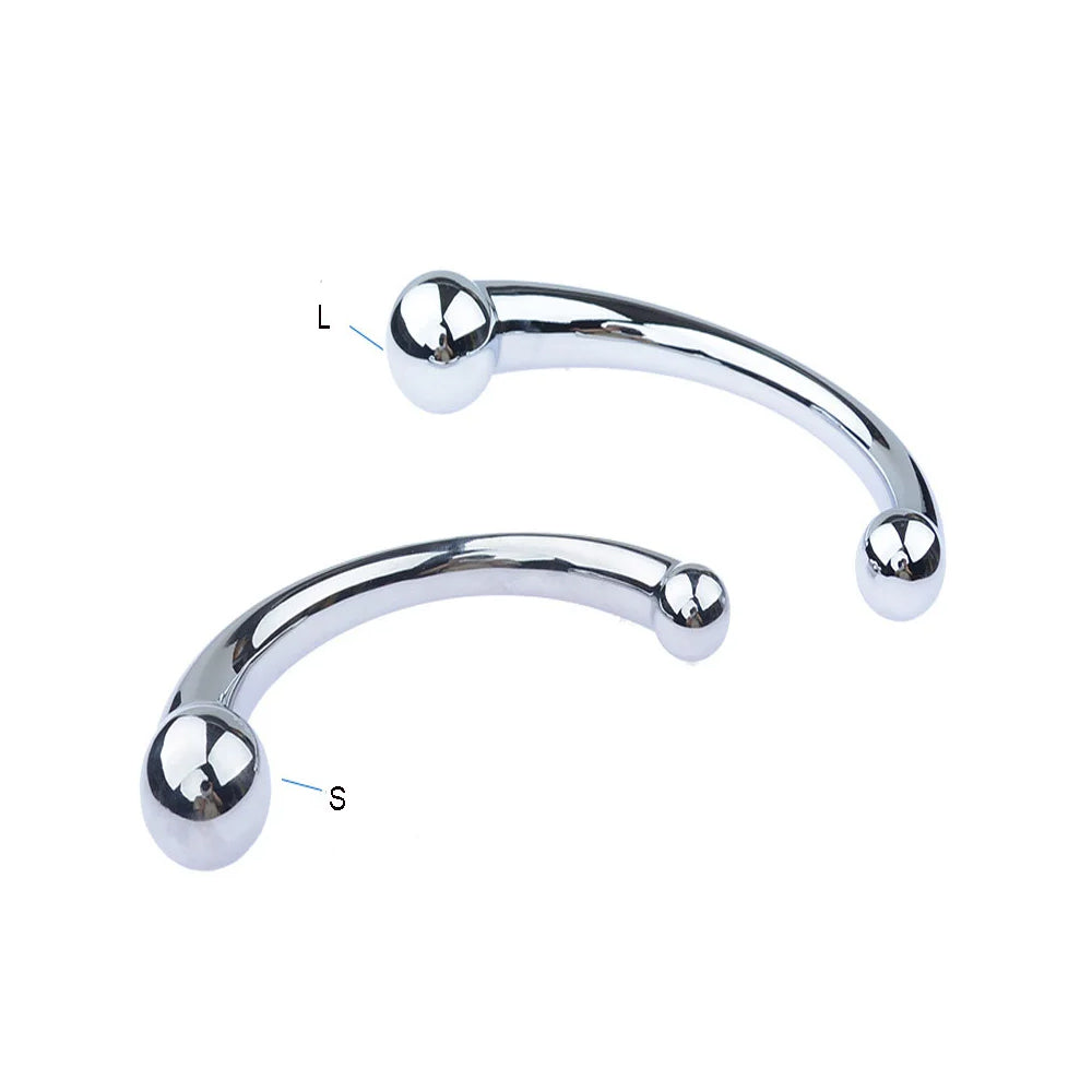 Double Ended Stainless Steel Anal Hook Loveplugs Anal Plug Product Available For Purchase Image 4