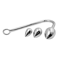 Stainless Steel Interchangeable Anal Hook Loveplugs Anal Plug Product Available For Purchase Image 20