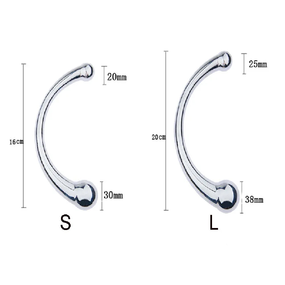 Double Ended Stainless Steel Anal Hook Loveplugs Anal Plug Product Available For Purchase Image 5