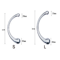 Double Ended Stainless Steel Anal Hook Loveplugs Anal Plug Product Available For Purchase Image 24