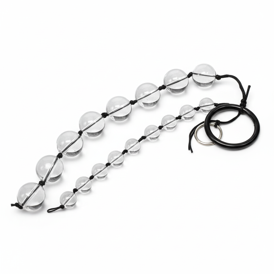 Glass Anal String Bead Love Plugs Glass Anal String Bead Love Plugs