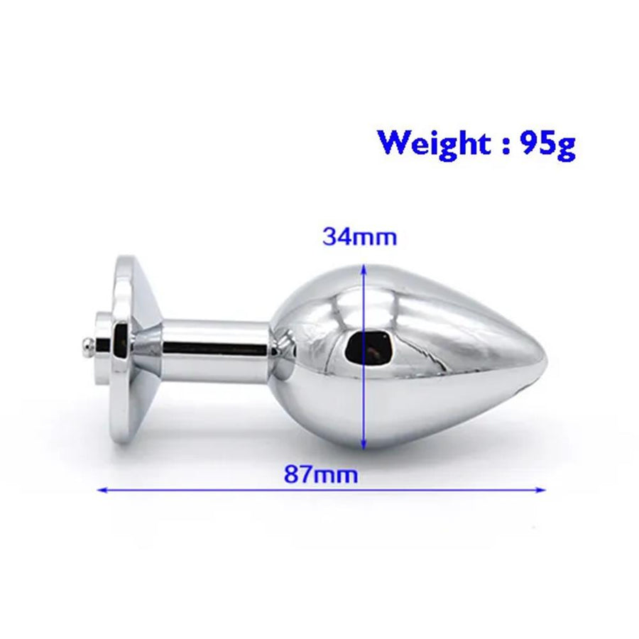 Indulge in thrilling metal sensations with this inch vibrating stainless steel toy. toys vibrator adds a strong vibe to your anus, versatile for any level
