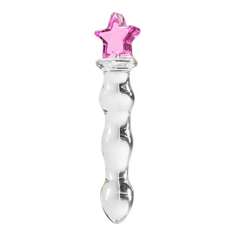 Moon And Star Anal Glass Plug Dildo Love Plugs Moon And Star Anal Glass Plug Dildo Love Plugs