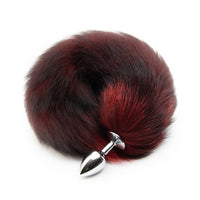 Red Fox Tail Plug 16" Loveplugs Anal Plug Product Available For Purchase Image 22