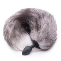 Gray Fox Tail Plug 16" Loveplugs Anal Plug Product Available For Purchase Image 23