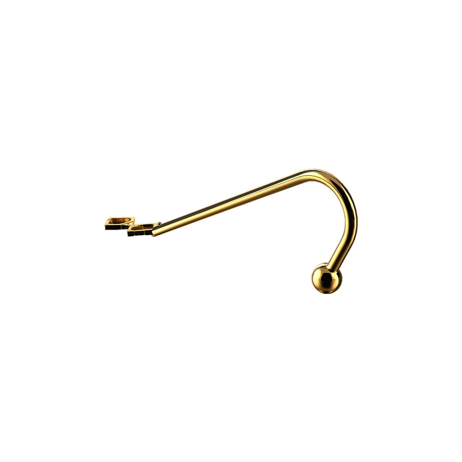 LOCKINK Golden Adjustable Anal Hook Set Loveplugs Anal Plug Product Available For Purchase Image 44