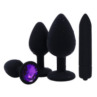Aesthetic Amethsyt Plug Set (3 Piece) Loveplugs Anal Plug Product Available For Purchase Image 21