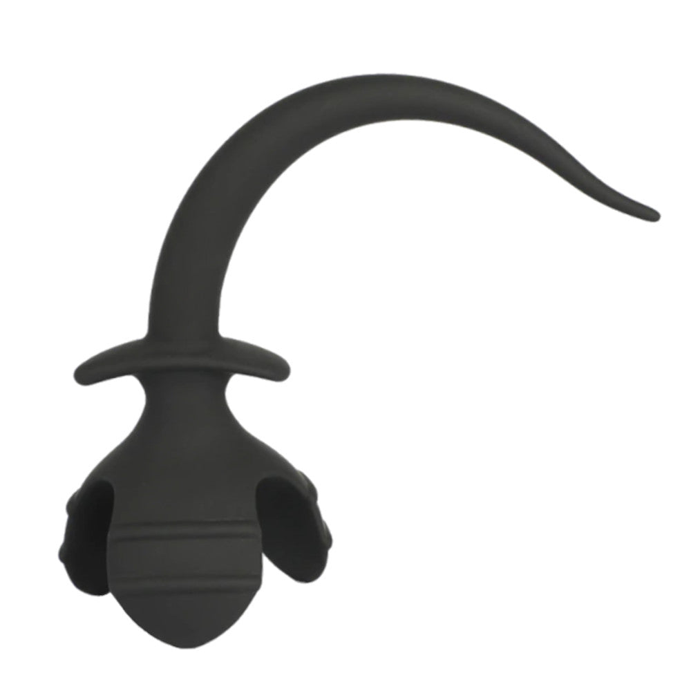 11" - 12" Black Silicone Dog Tail Love Plugs 11" - 12" Black Silicone Dog Tail Love Plugs