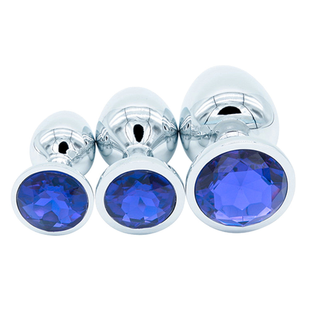 Jewelry Plug Set (3 Piece) Loveplugs Anal Plug Product Available For Purchase Image 13