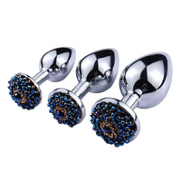 Rhinestone Stretching Anal Training Set (3 Piece) Loveplugs Anal Plug Product Available For Purchase Image 21