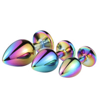 Jeweled Rainbow Set (3 Piece) Loveplugs Anal Plug Product Available For Purchase Image 21