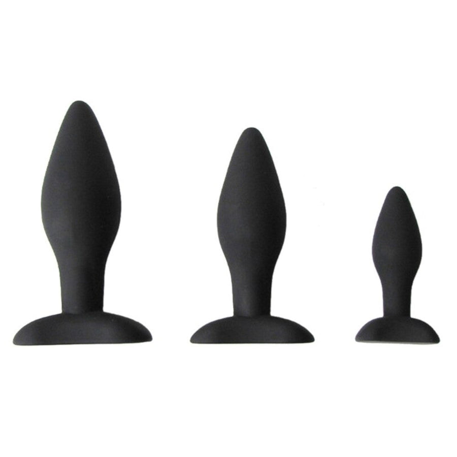 Small Silicone Plug Training Set (3 Piece) Loveplugs Anal Plug Product Available For Purchase Image 40