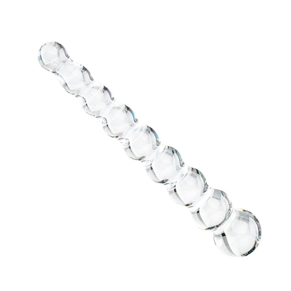 Slim Bumpy Glass Anal Dildo Loveplugs Anal Plug Product Available For Purchase Image 1