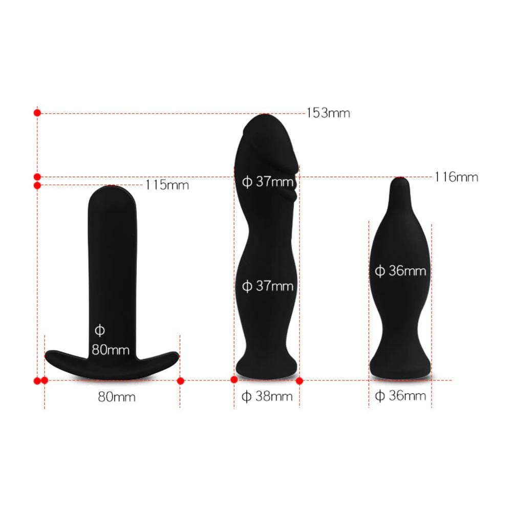 Black Silicone Inflatable Big