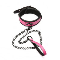 Sugar N Spice Leather Collar With Leash