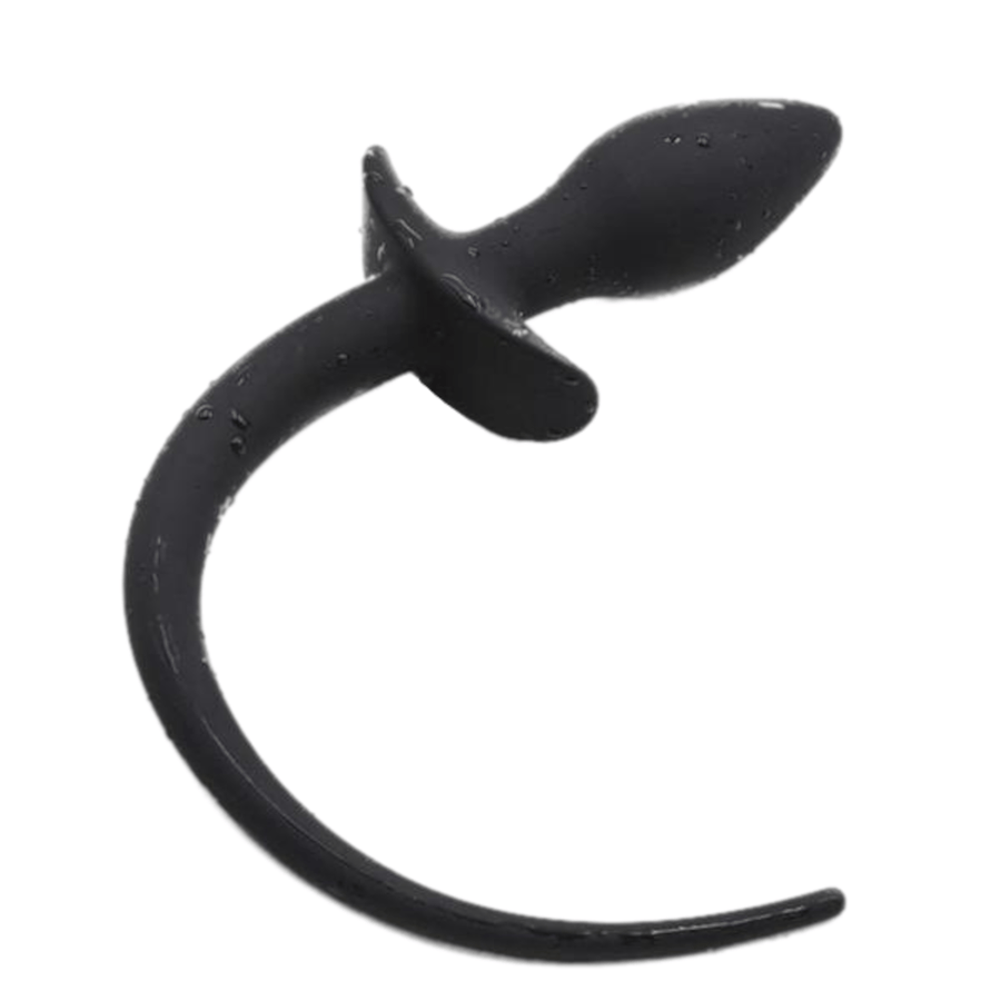 Curved Dog Tail Butt Plug, 7" Loveplugs Anal Plug Product Available For Purchase Image 41