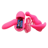 3.7" Vibrating Beginner Silicone Butt Plug Loveplugs Anal Plug Product Available For Purchase Image 27
