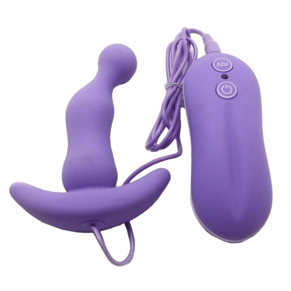 3.7" Vibrating Beginner Silicone Butt Plug Loveplugs Anal Plug Product Available For Purchase Image 3