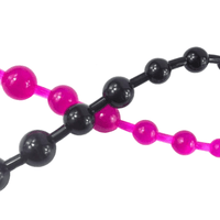 Long Silicone Beads