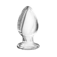 Giant Clear Glass Plug