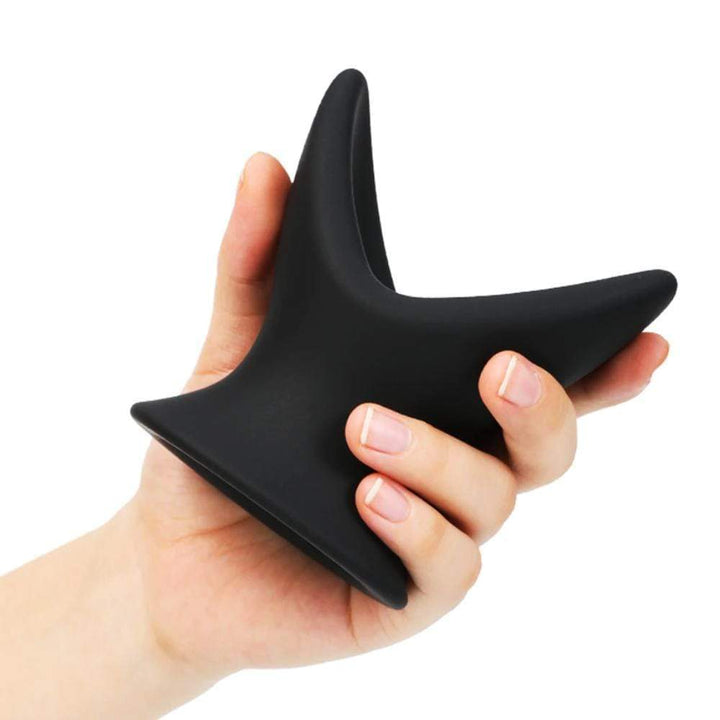 Get ready to explore with a hollow, penis-friendly toy that allows for using other toys, and it's an toy large enough to satisfy!