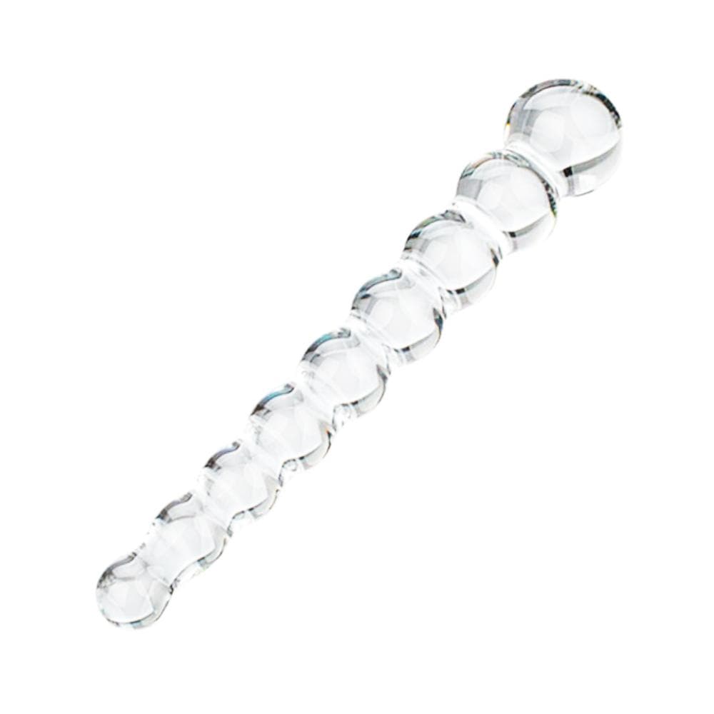 Slim Bumpy Glass Anal Dildo Loveplugs Anal Plug Product Available For Purchase Image 2