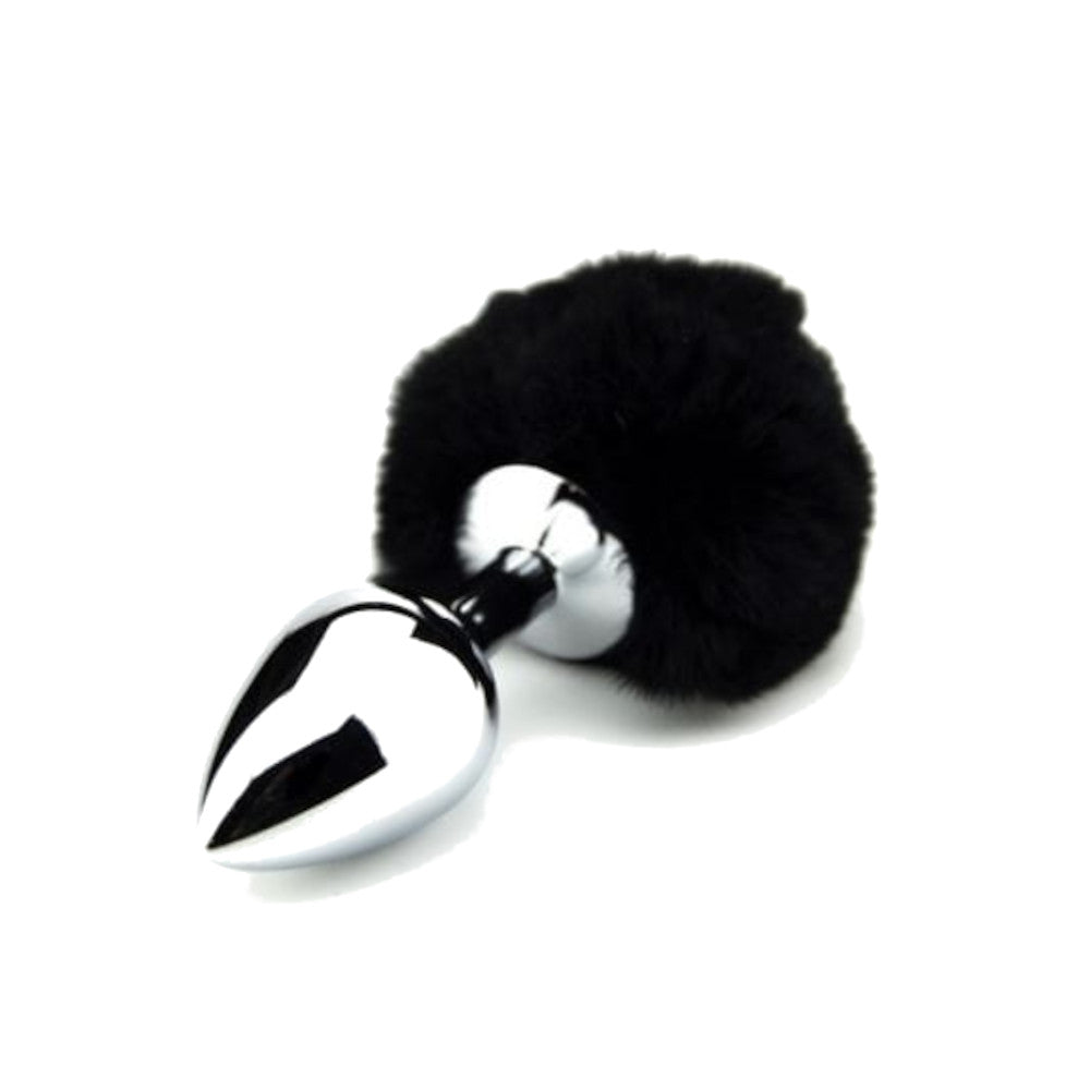 Bushy Black Bunny Tail Loveplugs Anal Plug Product Available For Purchase Image 4