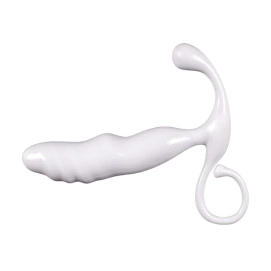 White Prostate Massager Stimulating Milker Loveplugs Anal Plug Product Available For Purchase Image 41