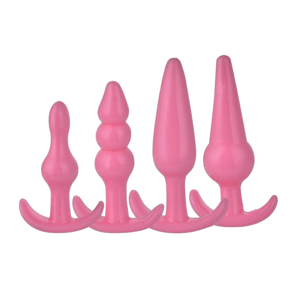 Silicone Stretching Plug Kit (4 Piece) Loveplugs Anal Plug Product Available For Purchase Image 2