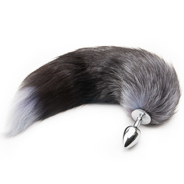 The wolf sex toys make you feel wild, with a soft, fluffy, silicone tail and gray fur. Pair it with fluffy ears for the ultimate experience!