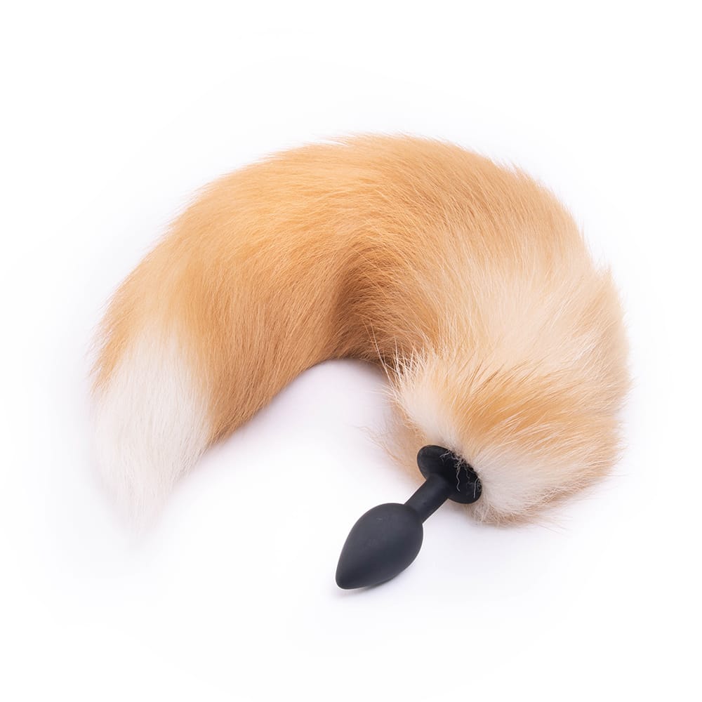 Light Brown Fox Tail With Silicone Plug Tip Loveplugs Anal Plug Product Available For Purchase Image 5