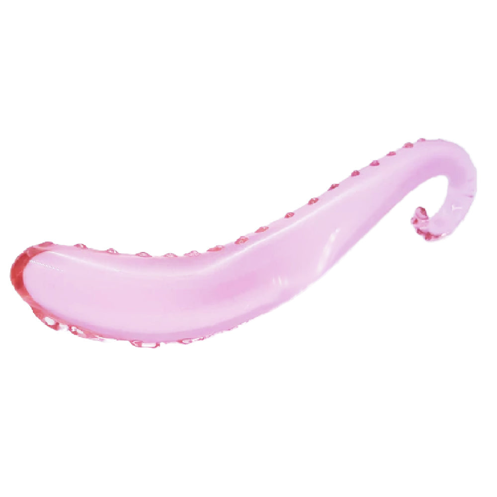 Elegant Pink Glass Tentacle Dildo Loveplugs Anal Plug Product Available For Purchase Image 4