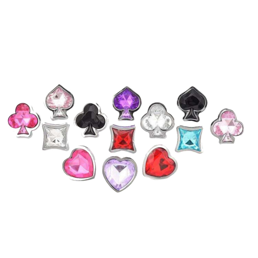 Black Spade Flared Plug Shaped Jewel Accessory Loveplugs Anal Plug Product Available For Purchase Image 42