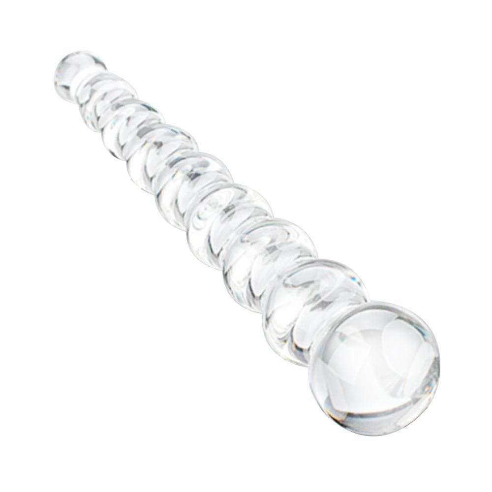 Slim Bumpy Glass Anal Dildo Loveplugs Anal Plug Product Available For Purchase Image 3