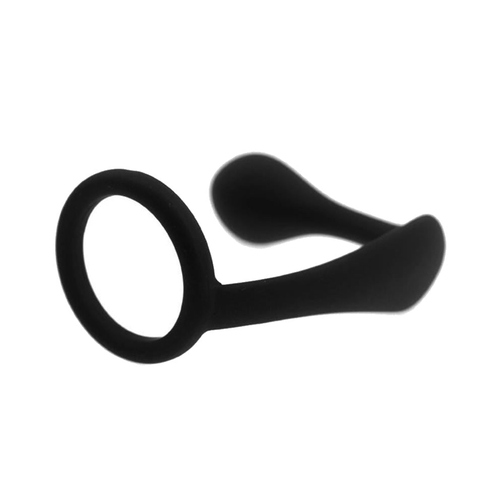 Cock Ring Silicone Prostate Massager Plug Stimulator