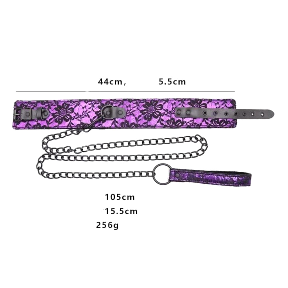 Purple Petplay Leash Collar Loveplugs Anal Plug Product Available For Purchase Image 3