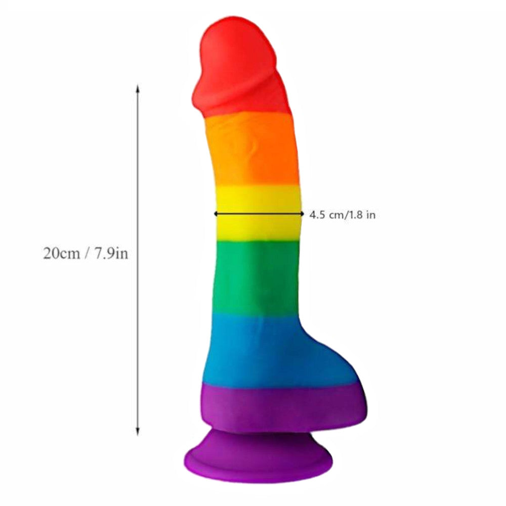 Pride Suction Cup Anal Dildo Loveplugs Anal Plug Product Available For Purchase Image 5
