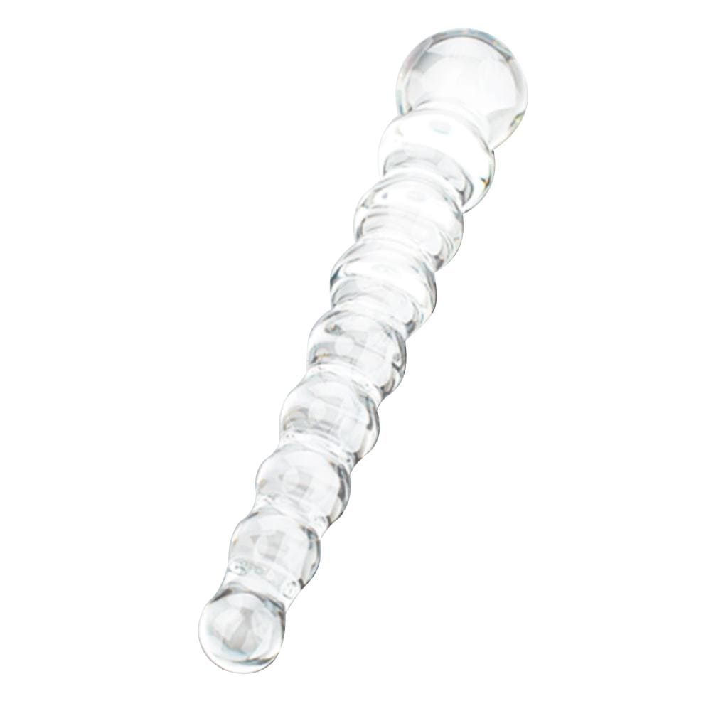 Slim Bumpy Glass Anal Dildo Loveplugs Anal Plug Product Available For Purchase Image 4