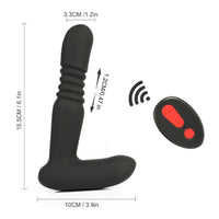 Fiery 9-Speed Thrusting Anal Vibrator Loveplugs Anal Plug Product Available For Purchase Image 26