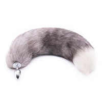 Gray Fox Tail Plug 16" Loveplugs Anal Plug Product Available For Purchase Image 28